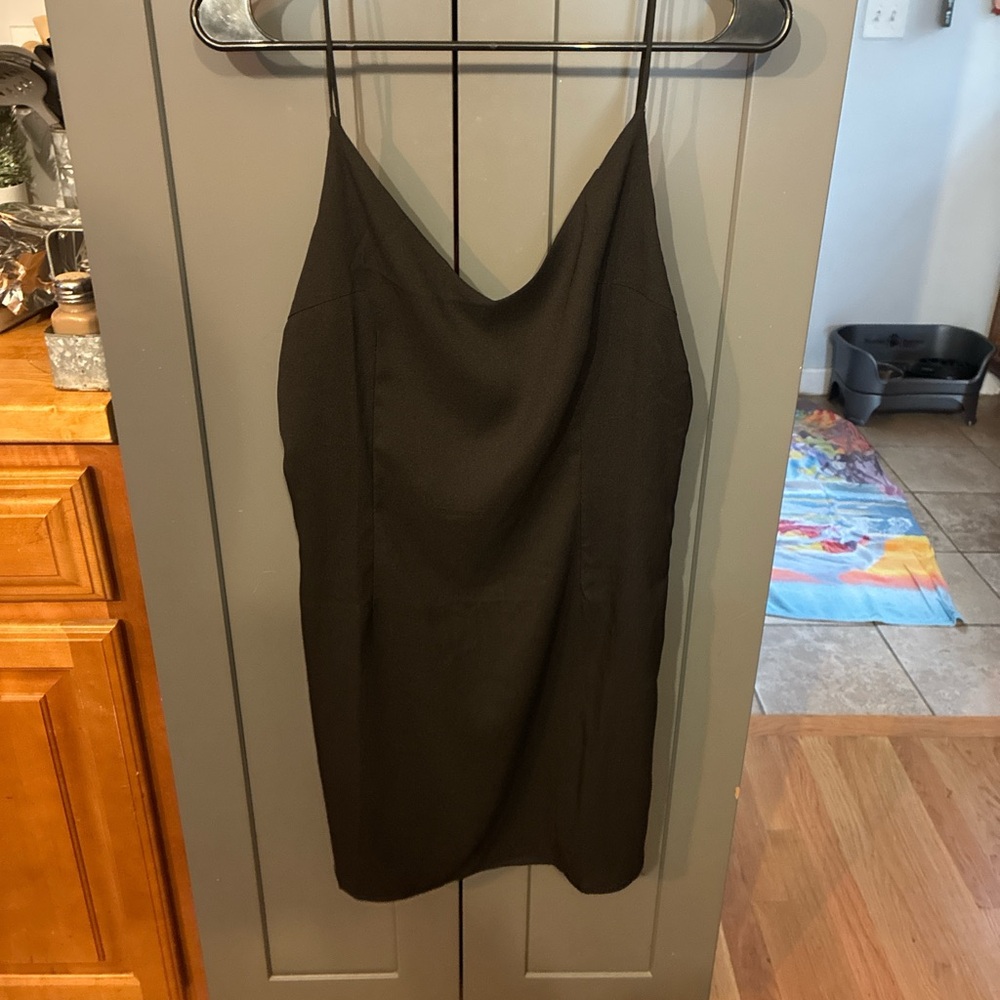 Missguided Black Mini Dress